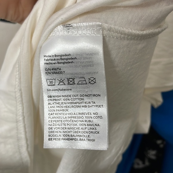 H&M Print-motif T-shirt | NWT - Picture 7 of 10